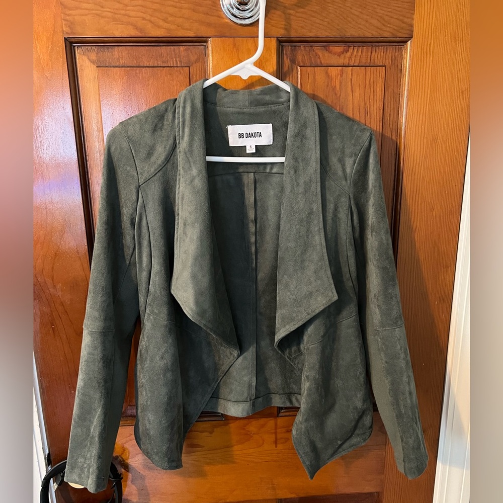BB Dakota Faux Suede Jacket Size Small